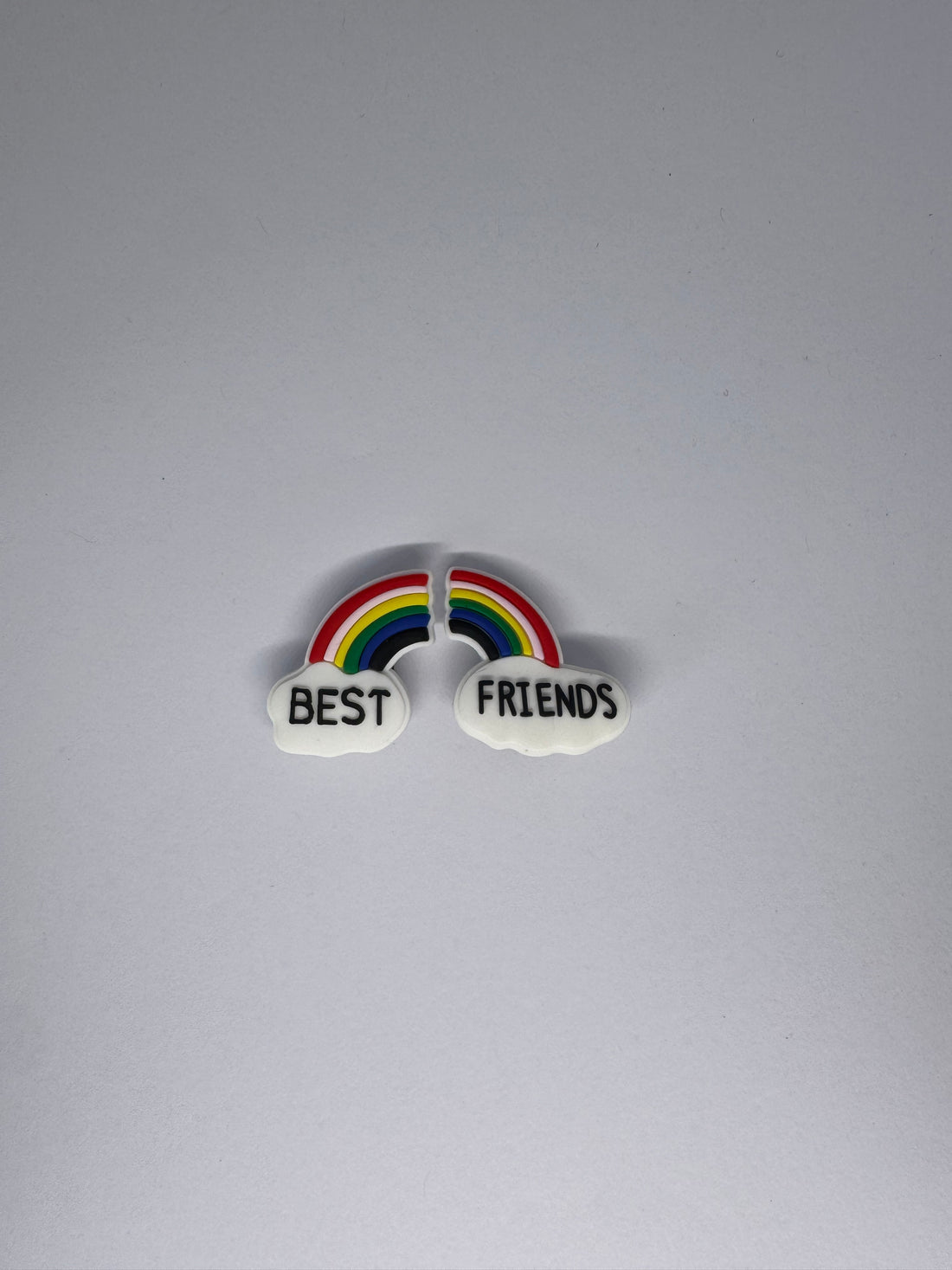 Best Friends Rainbow Charm Duo
