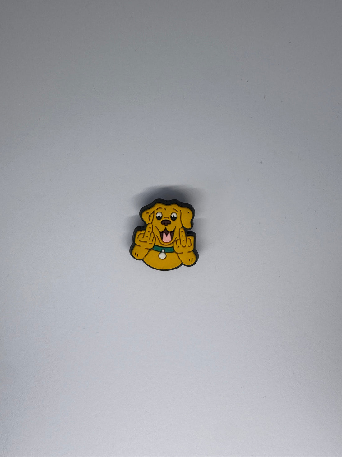 Cheeky Yellow Dog Charm