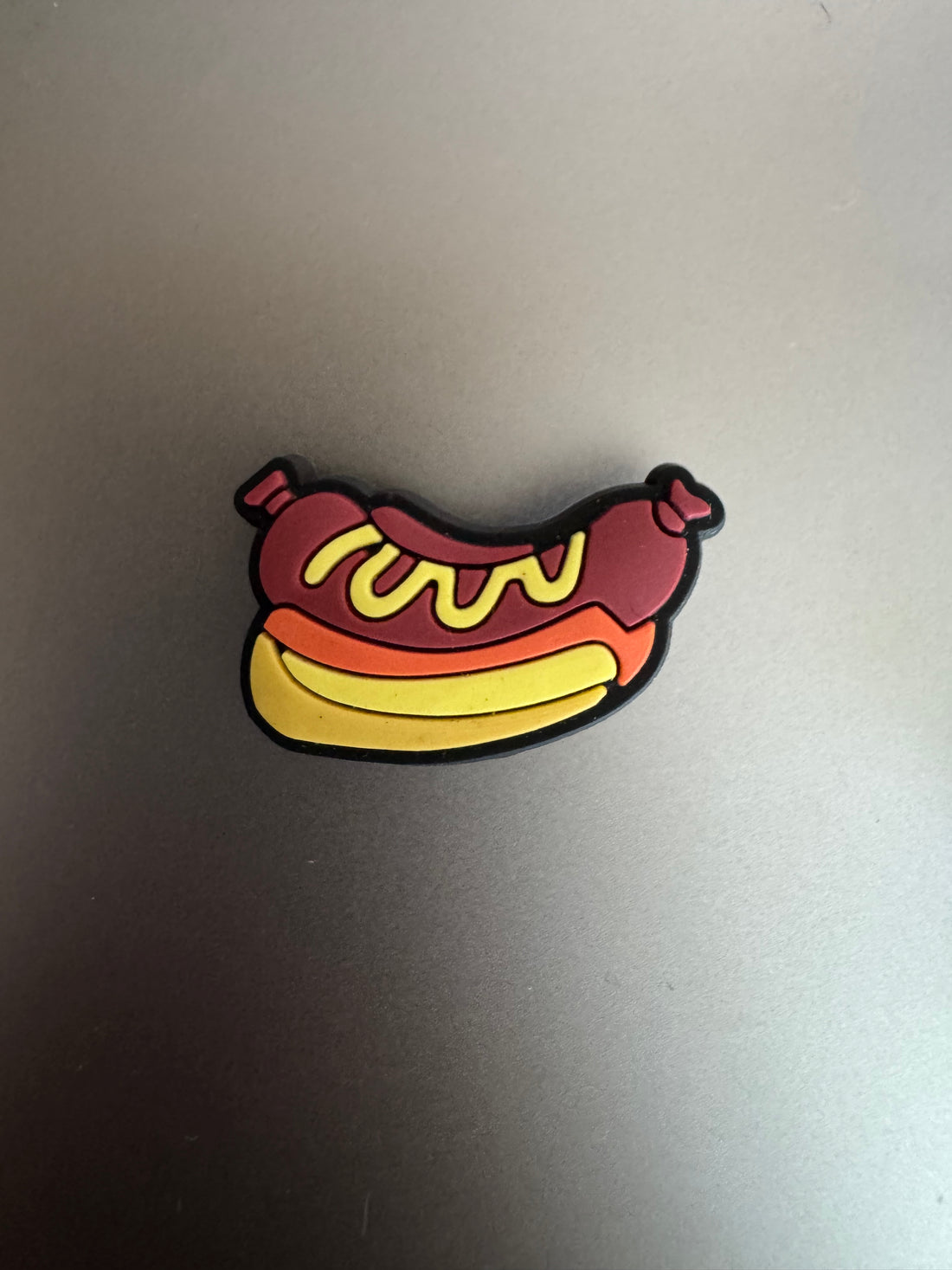 American Hotdog with Mustard Charm