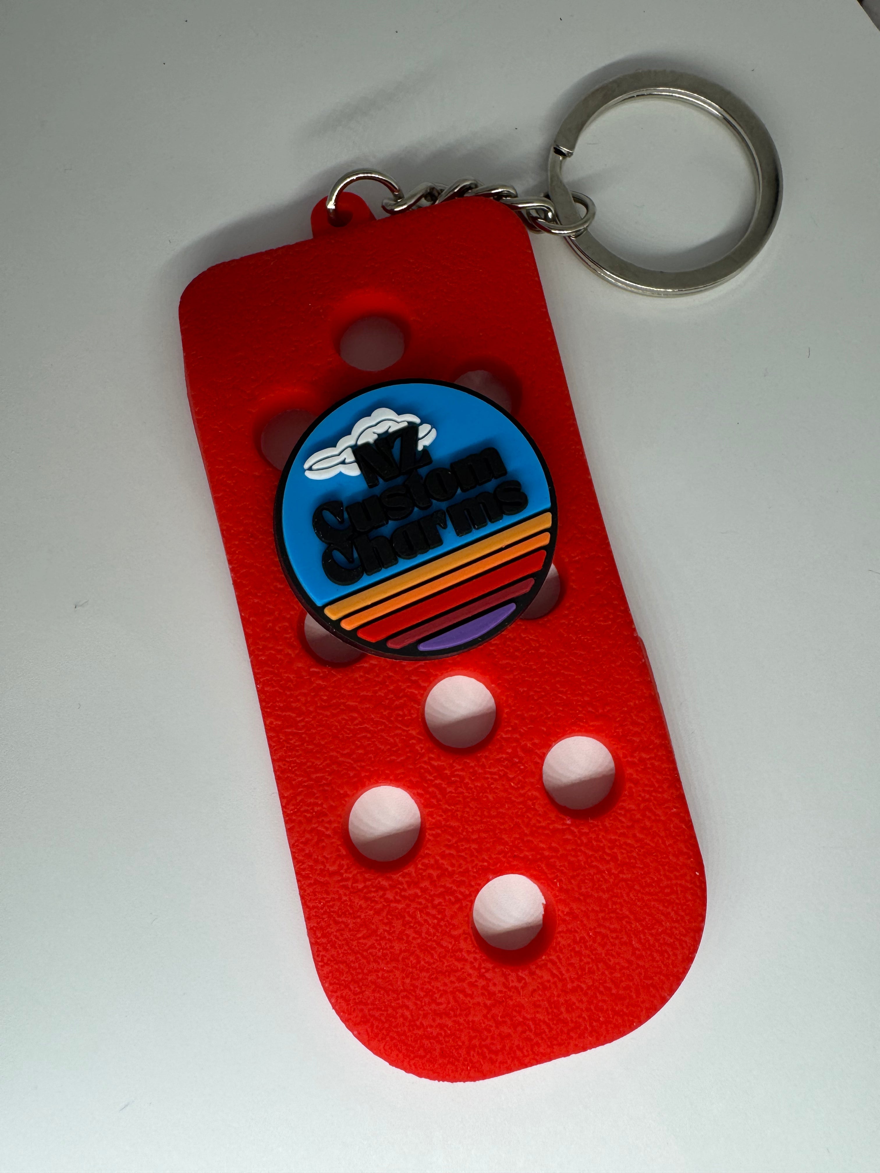 Multi Charm Bag Tag - Various Colours
