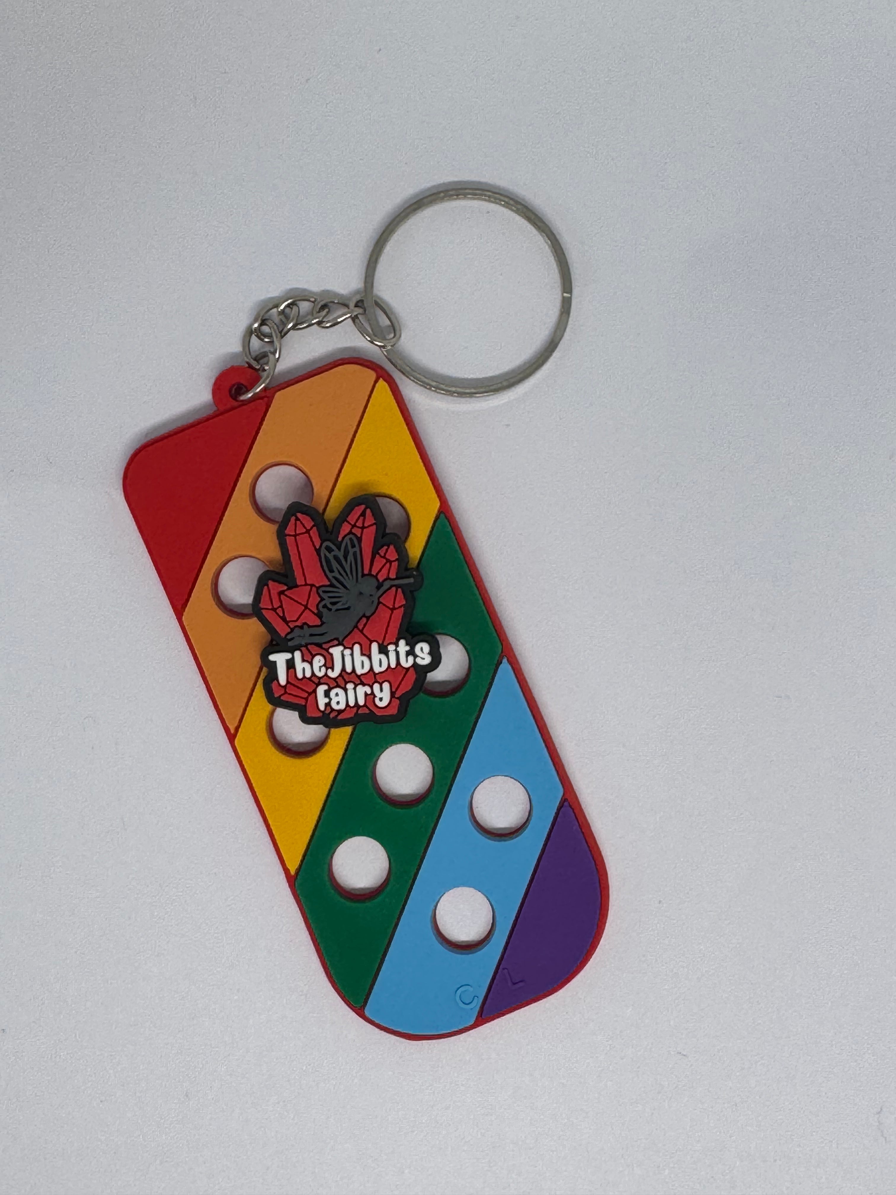 Multi Charm Bag Tag - Various Colours