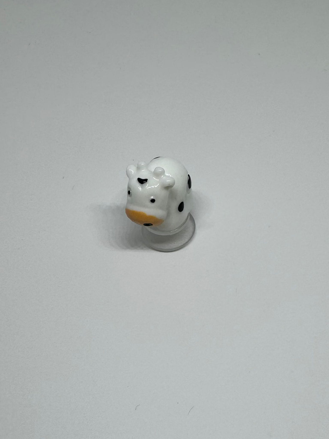 3D Cute Friesian Cow Charm