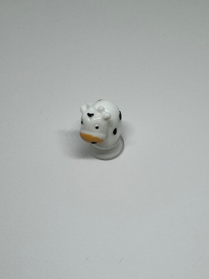 3D Cute Friesian Cow Charm