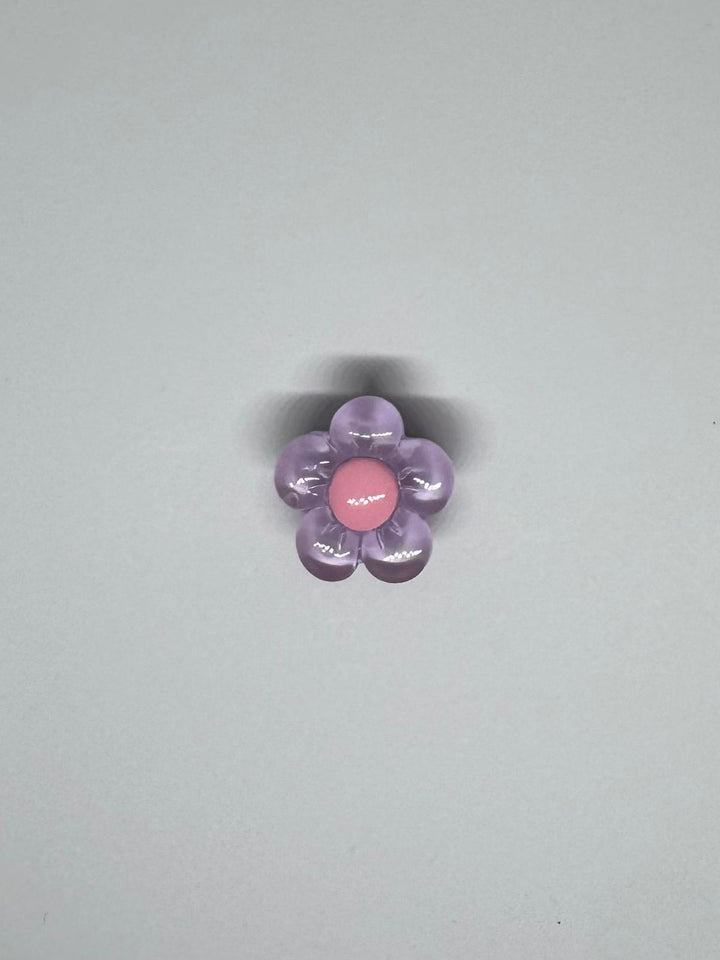 Clear Flower Charms