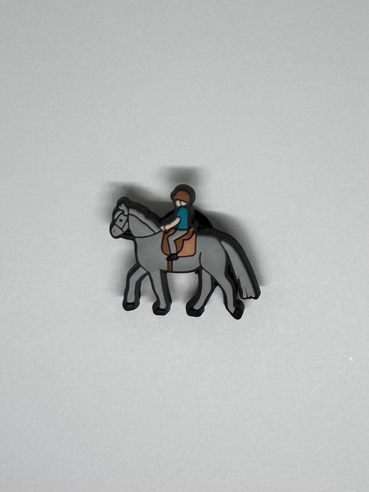 Horse w Rider Charm Collection