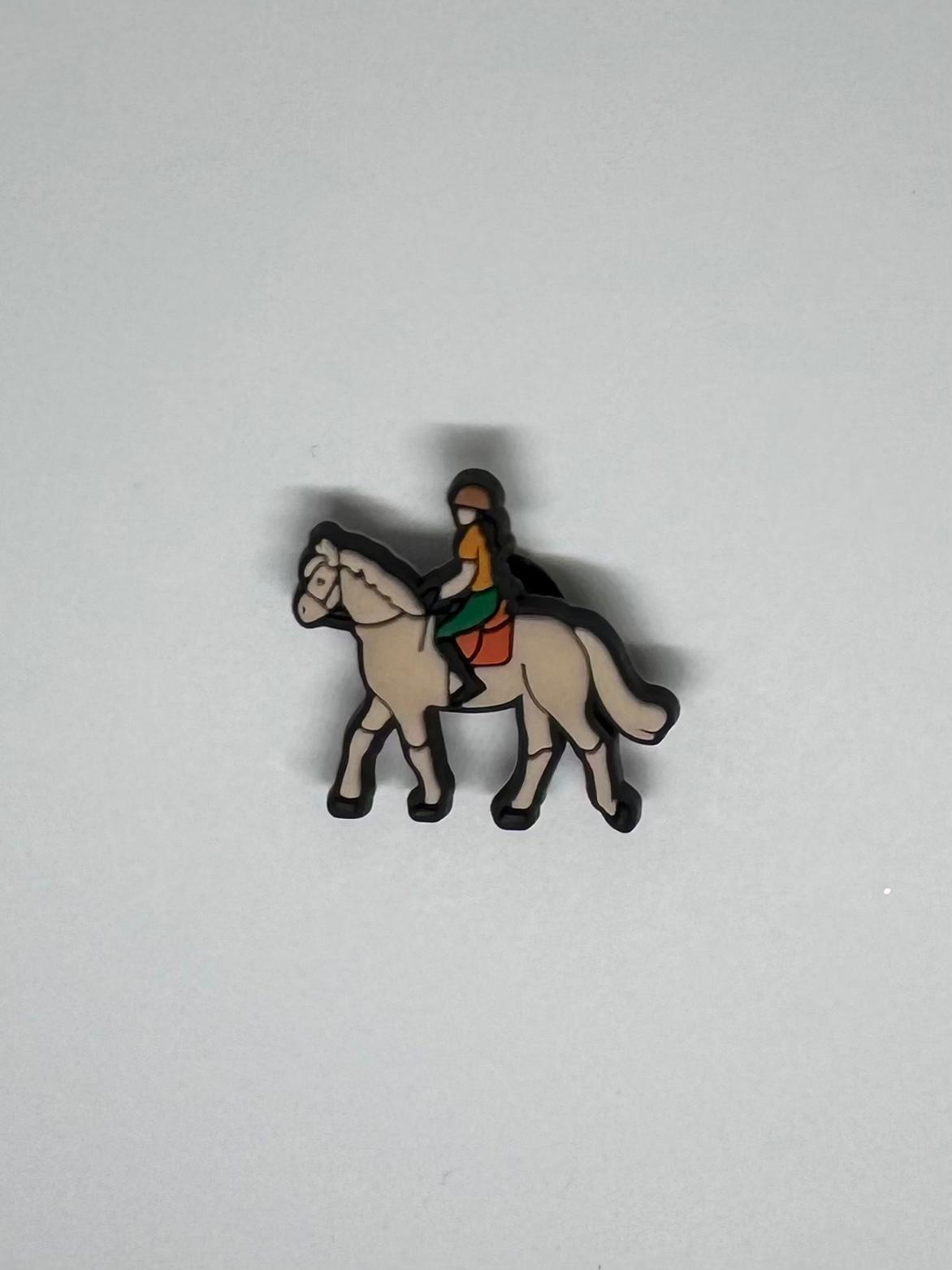 Horse w Rider Charm Collection