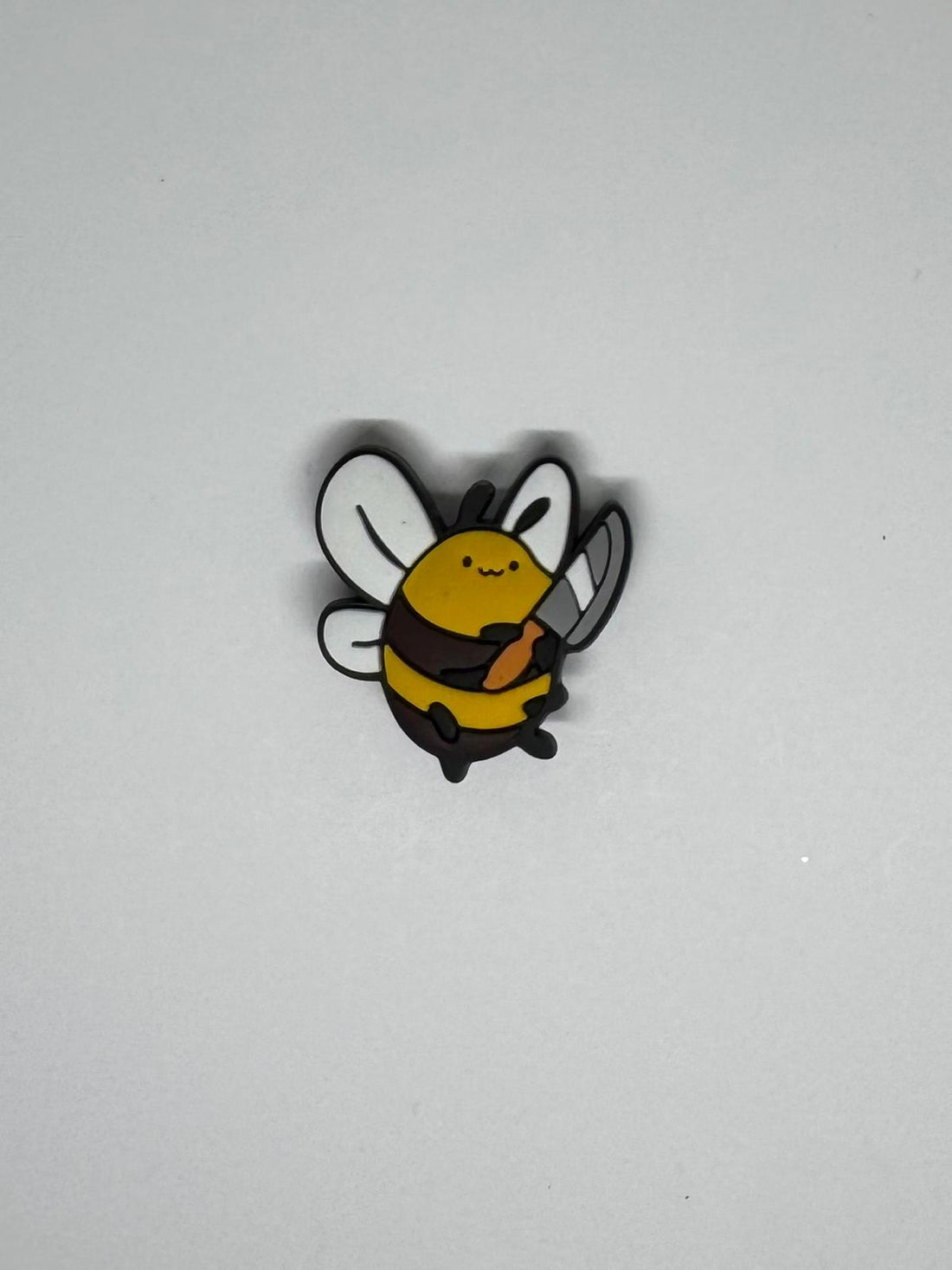 Bee w a Knife Charm