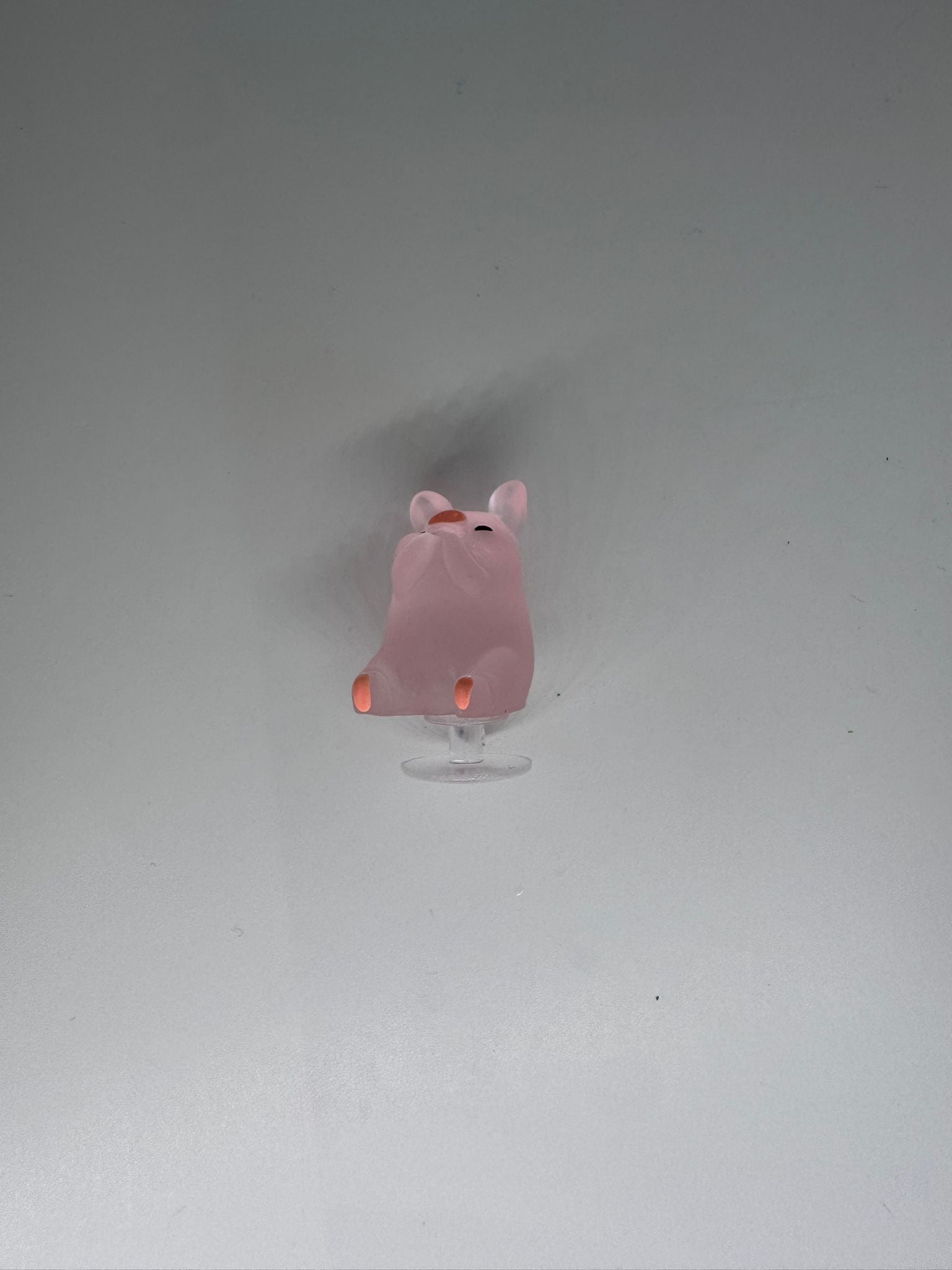 Glow in the Dark Pink Piggy Charms
