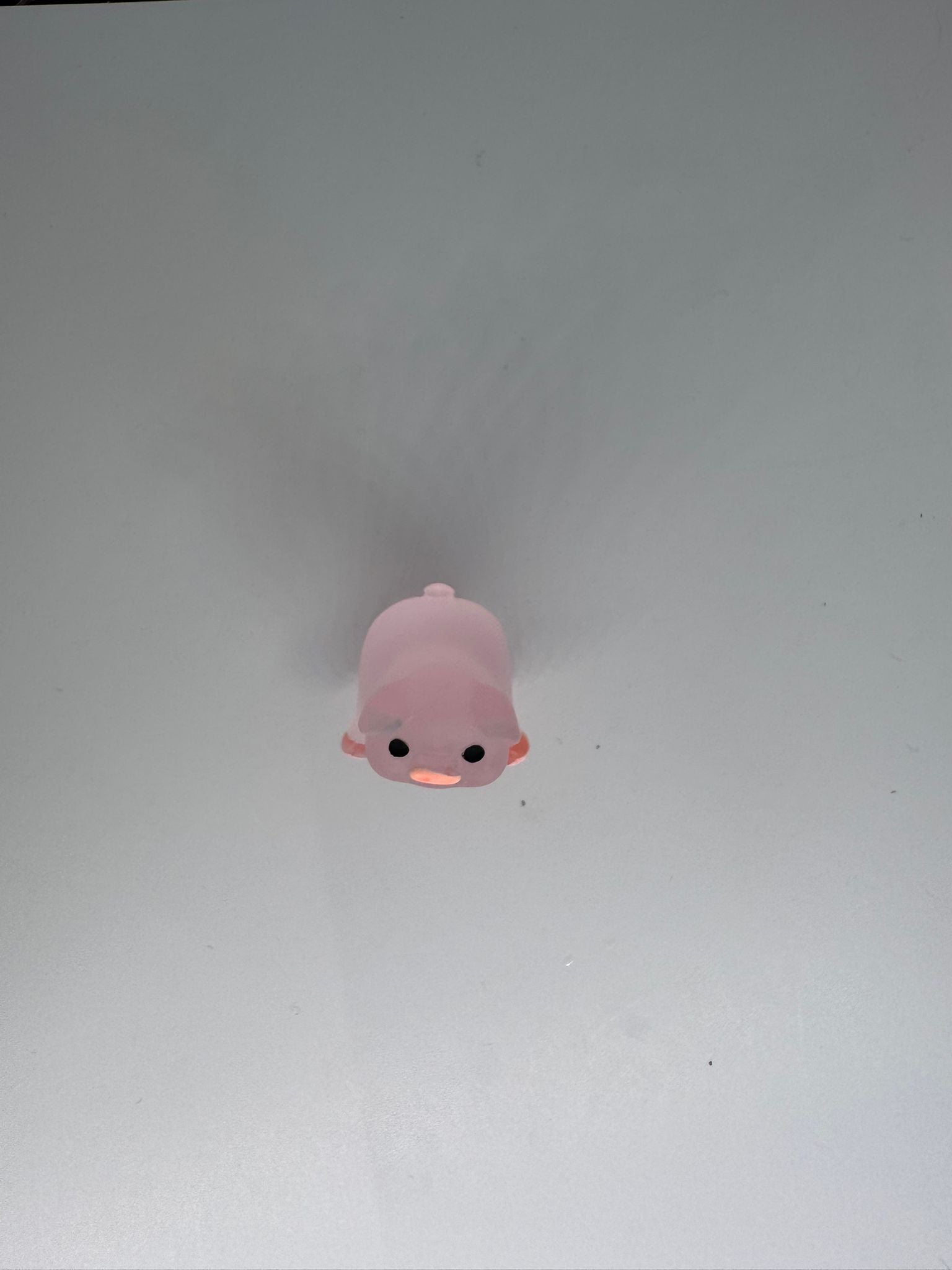 Glow in the Dark Pink Piggy Charms