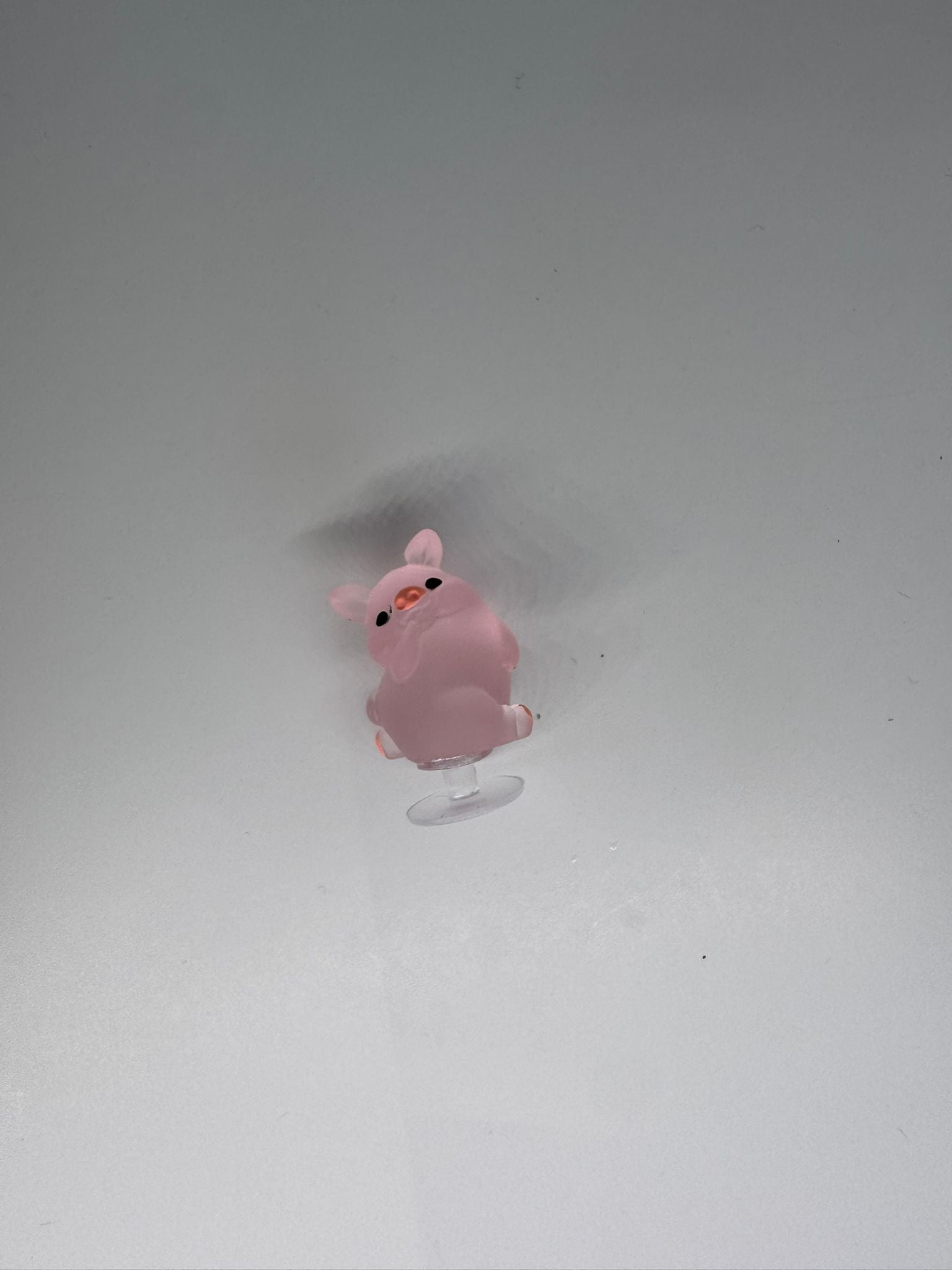 Glow in the Dark Pink Piggy Charms