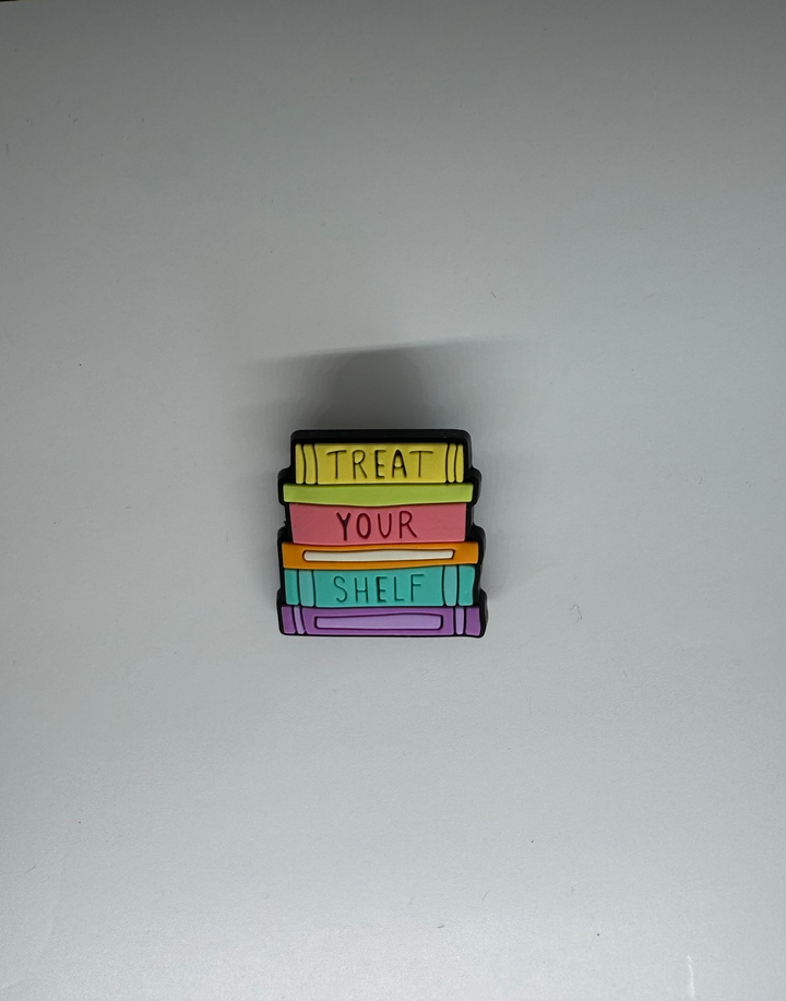 Treat Your Shelf Books Charm