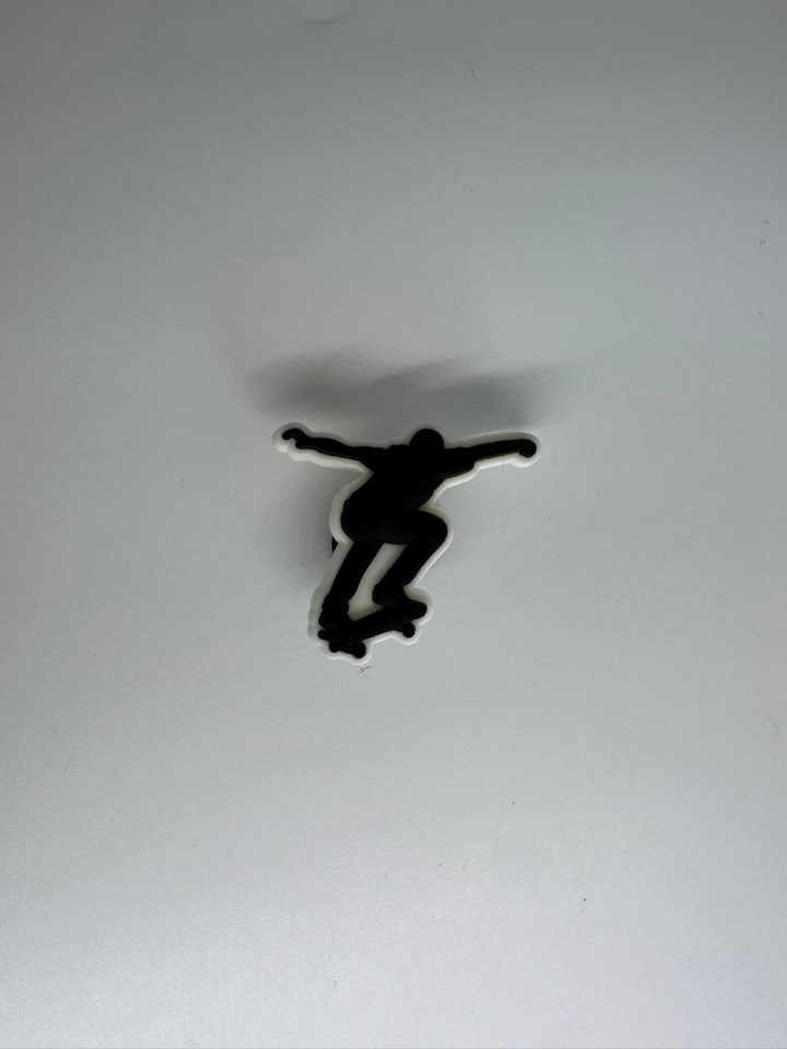 Skateboarder Charm