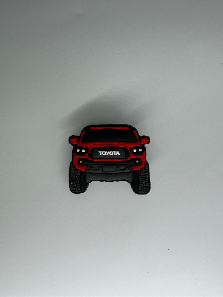 Red Toyota Truck Charm