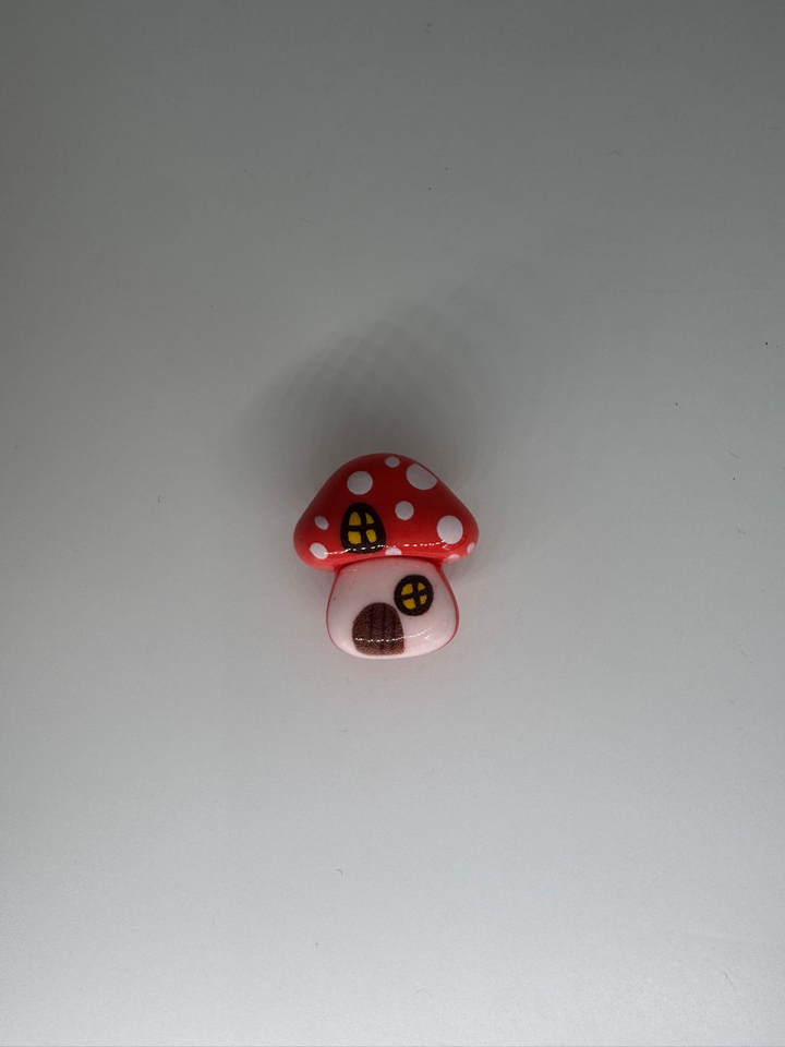 Mushroom House Charm