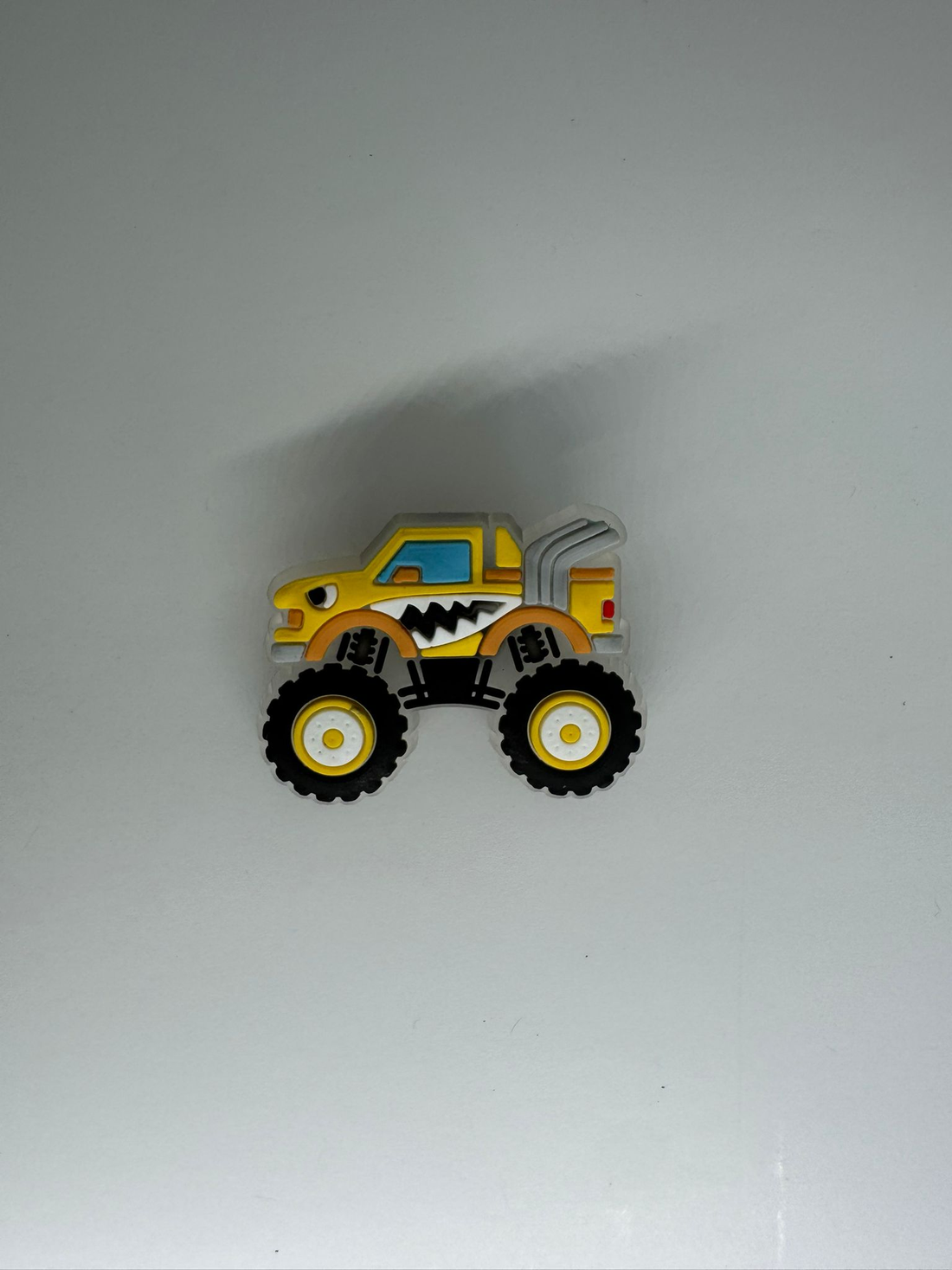 Yellow Monster Truck Charm