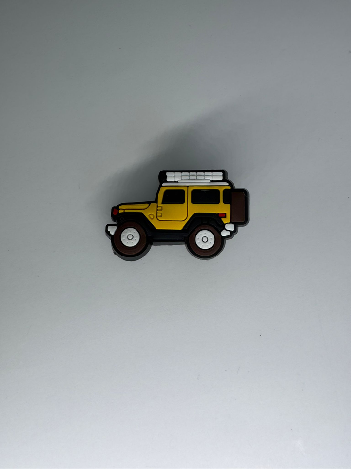 Yellow Landcruiser 4x4 Charm