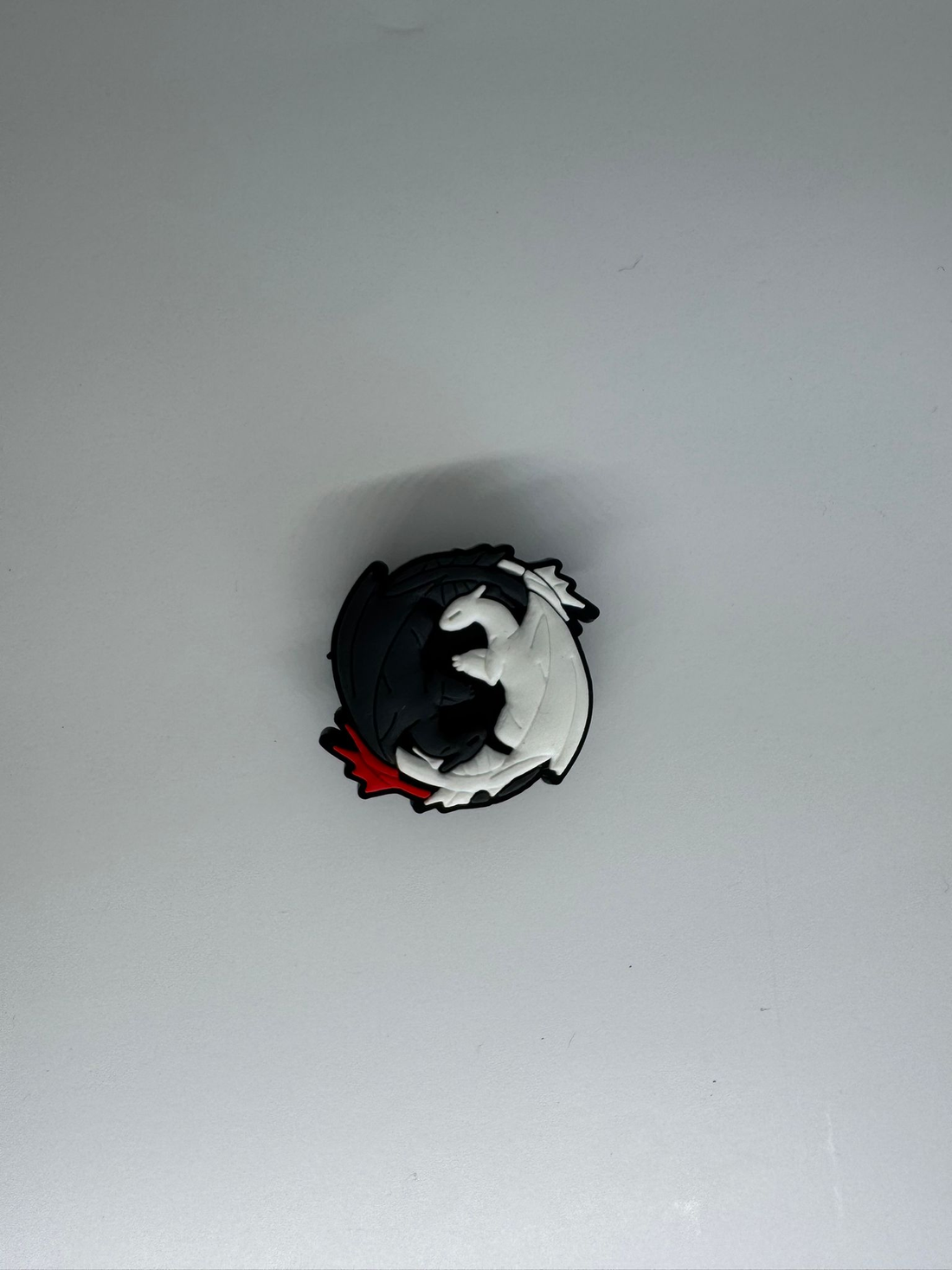 Yin Yang Dragons Charm